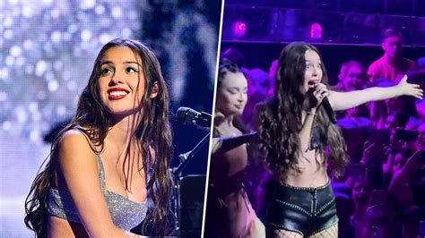 Olivia Rodrigo suffers wardrobe malfunction onstage: I almost。